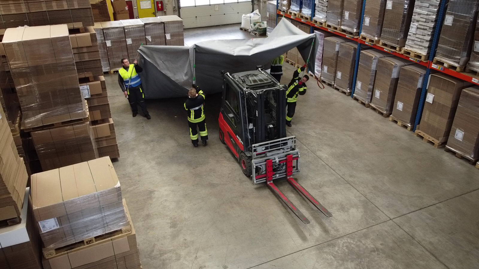 VLITEX Fire Blanket PREMIUM 19.6' x 26' (6m x 8m) with grommets - Image 4